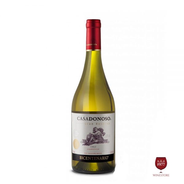 Rượu Vang Chile CASADONOSO Bicentenario Chardonnay 5.4% ABV*