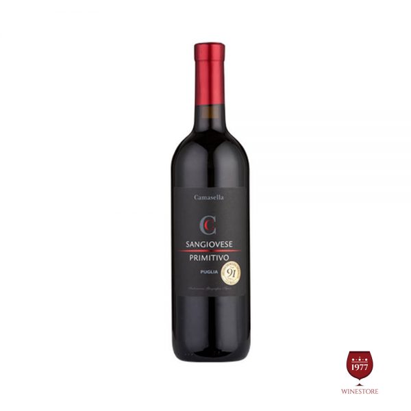 Rượu Vang Camasella Sangiovese Primitivo 5.4% ABV* – Vang Ý Ngon Nhập Khẩu