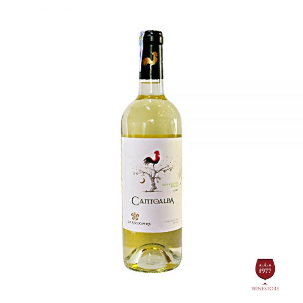 Rượu Vang Cantoalba Sauvignon Blanc 5.4% ABV* – Vang Trắng Chile Giá Tốt