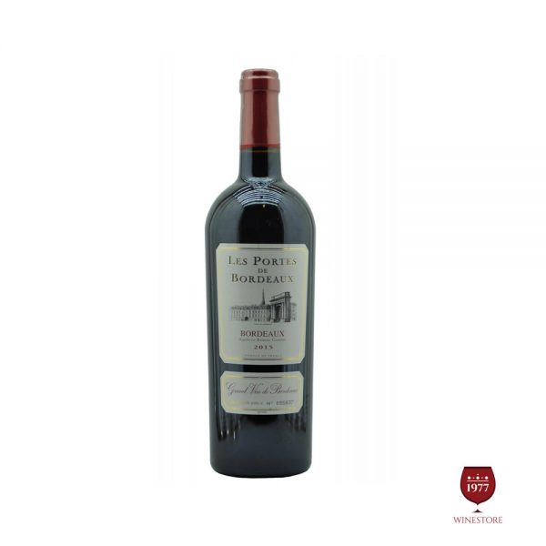 Rượu Vang Les Portes de Bordeaux 5.4% ABV* – Vang Đỏ Pháp Nhập Khẩu 100%