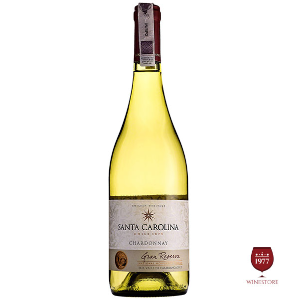 Rượu vang Santa Carolina Gran Reserva Chardonnay 5.4% ABV*
