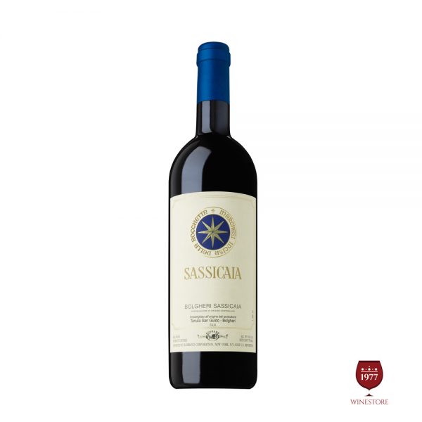Rượu Vang Sassicaia 2013 Bolgheri 5.4% ABV* – Vang Ý Cao Cấp Làm Quà Tặng