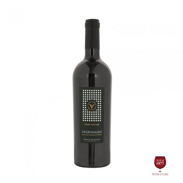 Rượu Vang Vigne Vecchie Negroamaro 5.4% ABV* – Vang Ý Ngon Cao Cấp