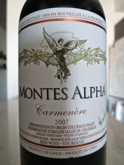 đặc điểm vang Chile Montes Alpha Carmenere