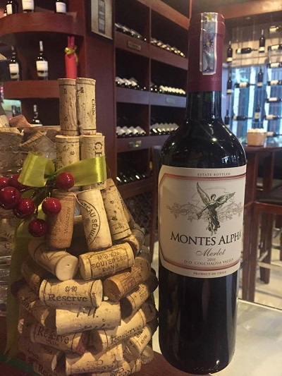 giới thiệu rượu vang Montes Alpha Merlot
