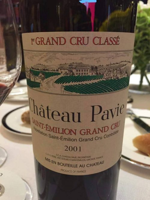 kết hợp đồ ăn cùng vang chateau pavie
