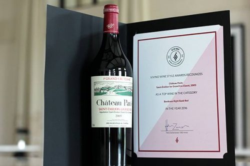 quy trình sản xuất vang chateau pavie