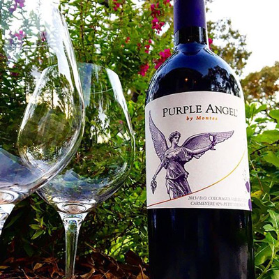 sản xuất rượu vang montes Purple angel
