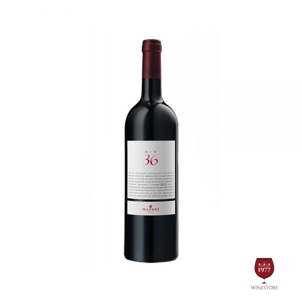 Rượu Vang Mazzei Mix 36 5.4% ABV* – Vang Ý Ngon Cao Cấp