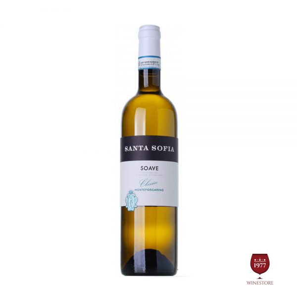 Rượu Vang Santa Sofia Soave Montefoscarino 5.4% ABV* – Vang Trắng Ý Nhập Khẩu