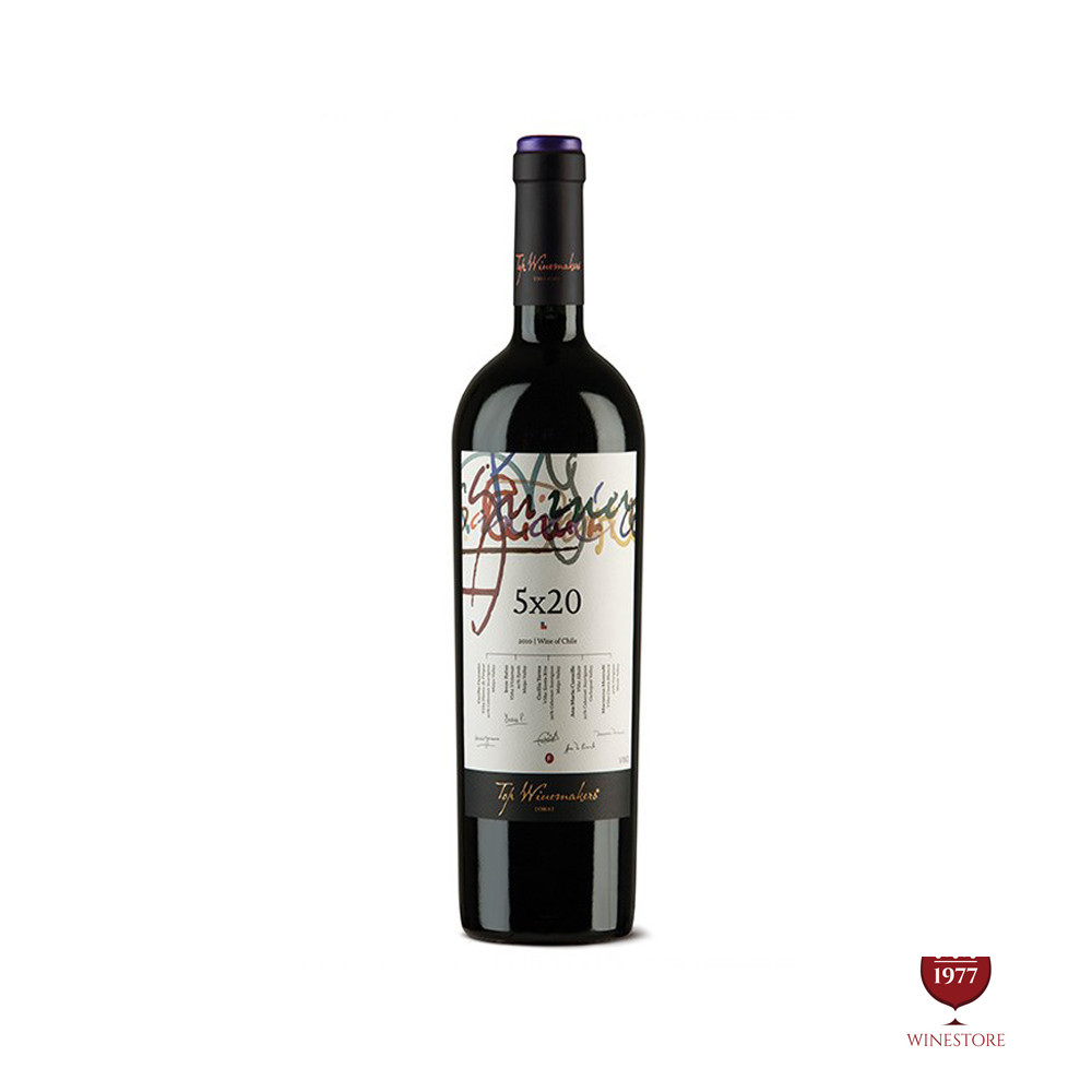 Rượu Vang Chile Cao Cấp Top Winemaker 5×20 Syrah 5.4% ABV*