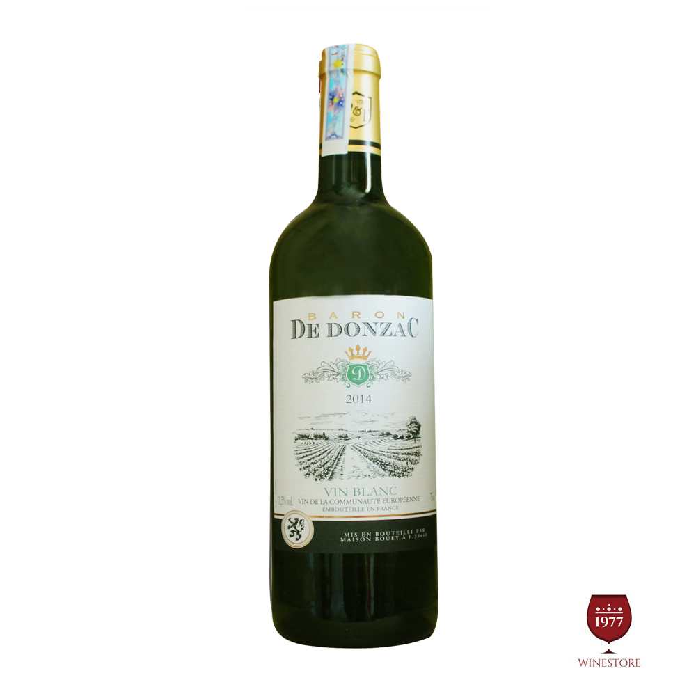 Baron De Donzac Vin Blanc 2014 5.4% ABV*