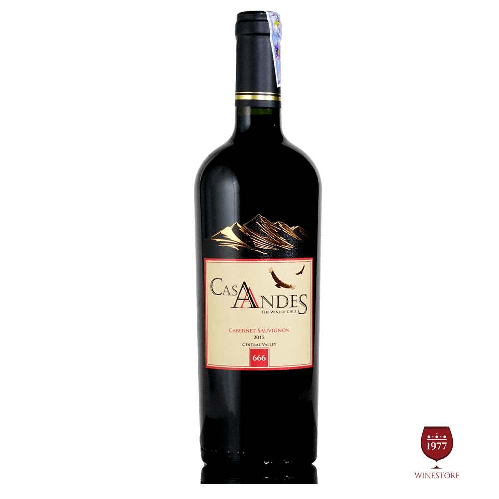 Rượu Vang Chile Cas Andes Central Valley 5.4% ABV*