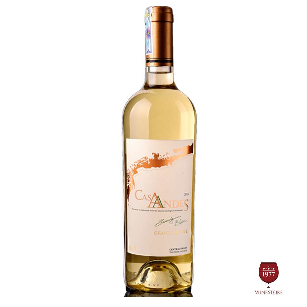 Rượu Vang Cas Andes Grand Reserve Sauvignon Blanc 5.4% ABV* – Vang Chile