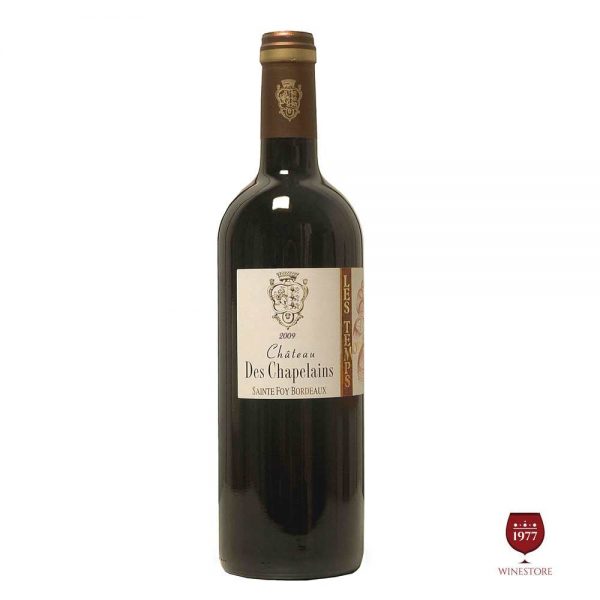 Rượu Vang Chateau Des Chapelains Red 5.4% ABV* – Vang Pháp Giá Tốt