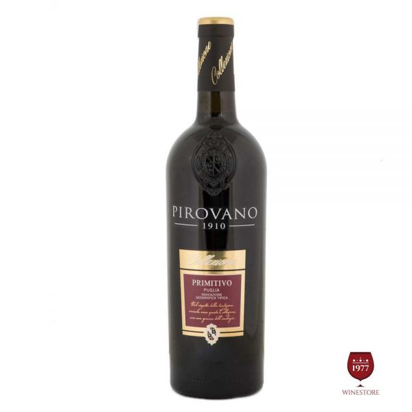 Rượu Vang Pirovano Primitivo 5.4% ABV* – Vang Ý Nhập Khẩu Chính Hãng