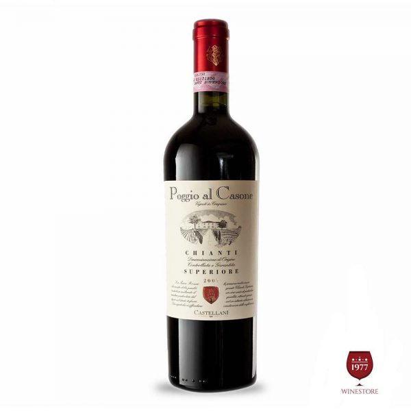 Rượu Vang Poggio Al Casone Chianti 5.4% ABV* – Vang Nhập Khẩu Của Ý