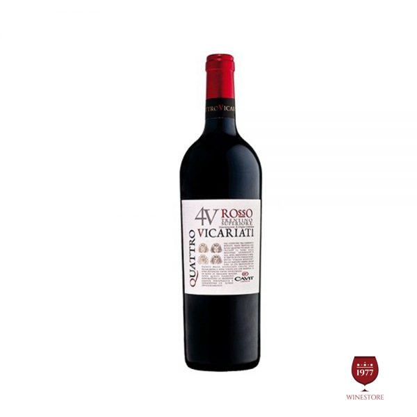 Rượu Vang Quattro 5.4% ABV* – Vang Ý Nhập Khẩu Giá Tốt