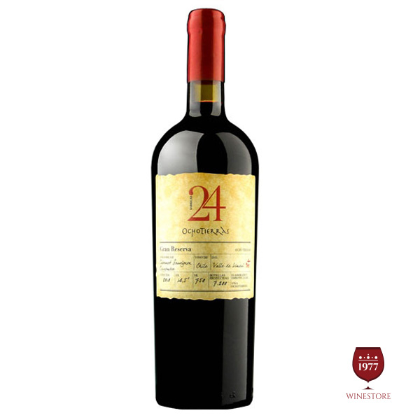 Rượu Vang Chile Cao Cấp Ocho Tierras 24 Gran Reserva 5.4% ABV*