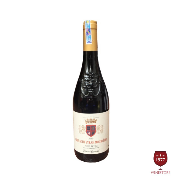 Rượu Vang Grenache Syrah Mourvedre Pays 5.4% ABV* – Vang Pháp Giá Tốt