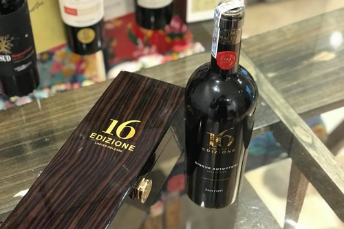 thưởng thức vang cao cấp 16 Edizione