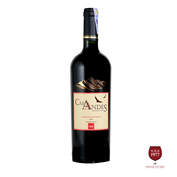 Rượu Vang Cas Andes Cabernet Sauvignon 5.4% ABV* – Vang Đỏ Chile Chính Hãng
