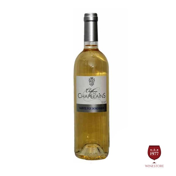 Rượu Vang Chateau Des Chapelains White 5.4% ABV* – Mua Vang Pháp Giá Tốt