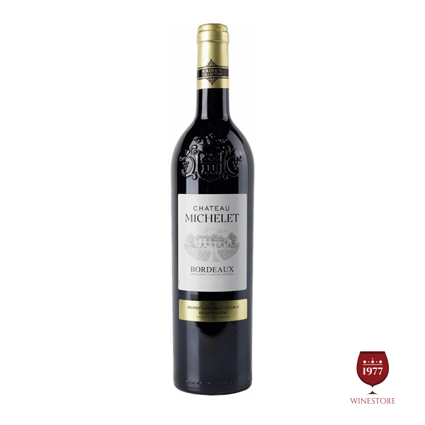 Rượu Vang Chateau Michelet 5.4% ABV* – Vang Pháp Giá Tốt Nhập Khẩu