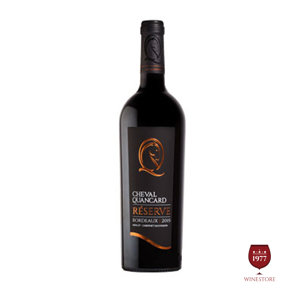 Rượu Vang Cheval Quancard Reserve Sauvignon Semillon 5.4% ABV* – Vang Pháp