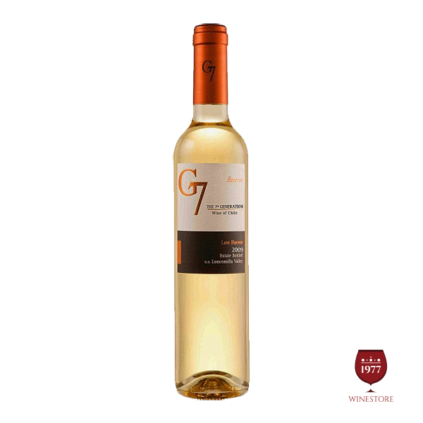 Rượu Vang G7 Late Harvest 5.4% ABV* – Vang Chile Nhập Khẩu Giá Tốt