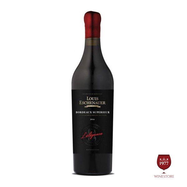 Rượu Vang Luis Eschenauer Bordeaux Superieur 5.4% ABV* – Vang Pháp Nhập Khẩu