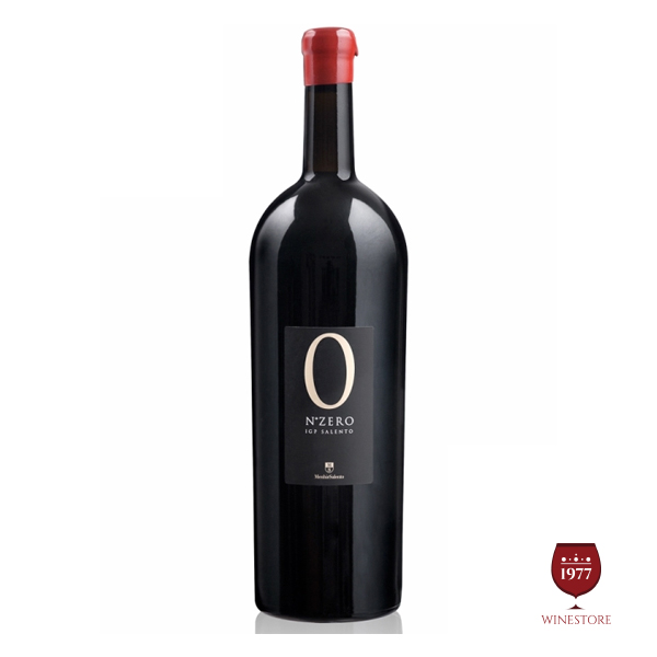 Rượu Vang N Zero Negroamaro Salento 5.4% ABV* – Vang Nhập Khẩu Chính Hãng