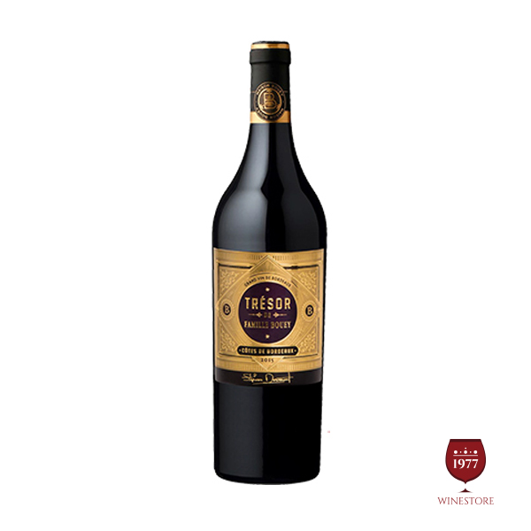 Rượu Vang Tresor De Famille Bouey Red 5.4% ABV* – Vang Pháp Giá Tốt
