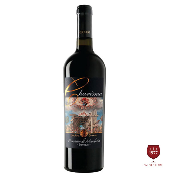 Rượu Vang Charisma Primitivo 5.4% ABV* – Chai Vang Ý Vùng Manduria
