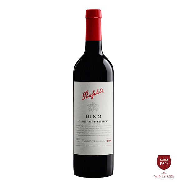 Rượu Vang Penfolds Bin 8 Cabernet Shiraz 5.4% ABV* – Vang Úc Thượng Hạng