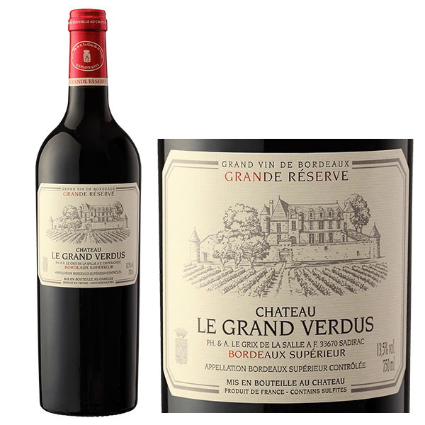 Rượu vang Chateau Le Grand Verdus Grande Reserve