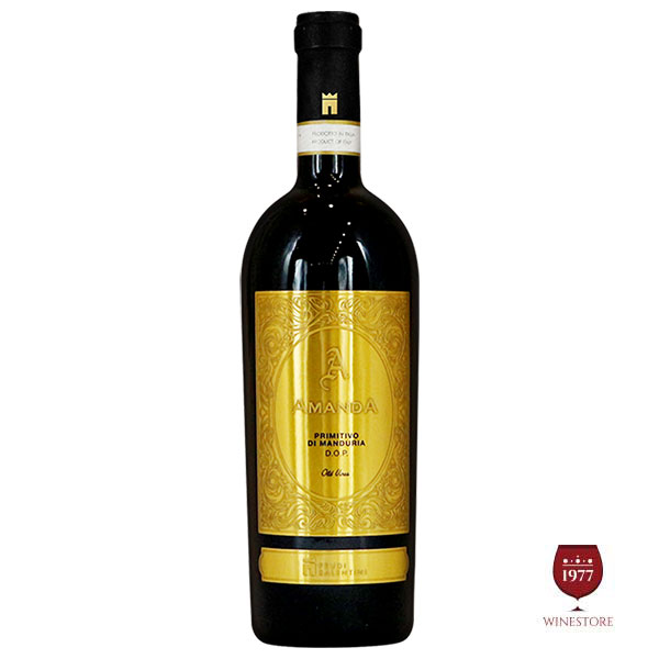 Rượu Vang Amanda Primitivo di Manduria 5.4% ABV* – Rượu Vang Ý Giá Tốt