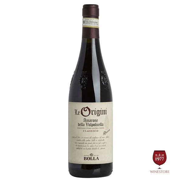 Rượu Vang Bolla Le Origini Amarone Reserva 5.4% ABV* – Rượu Vang 16 ĐỘ