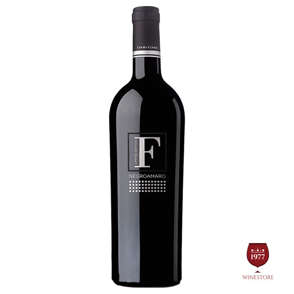 Rượu Vang F Limited Negroamaro 5.4% ABV* – Rượu Vang Ý Cao Cấp