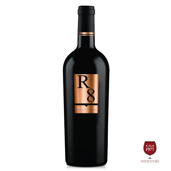 Rượu Vang R8 5.4% ABV* – Rượu Vang Ý Giá Tốt