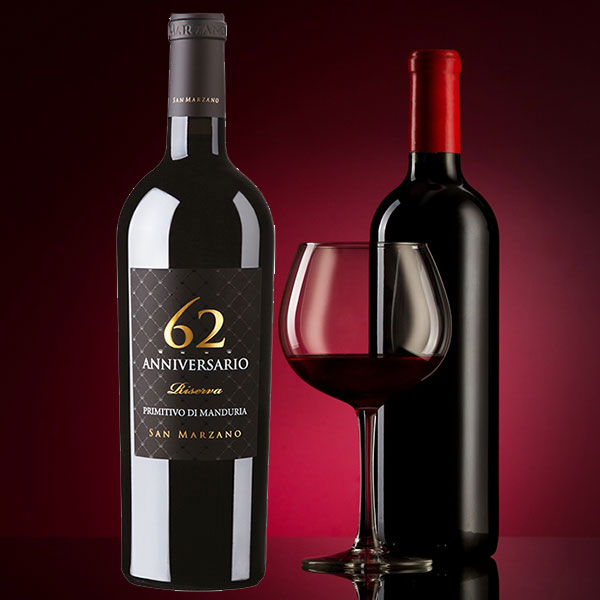 Rượu vang 62 Anniversario Primitivo di Manduria