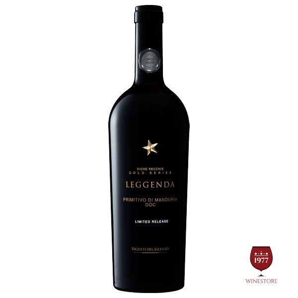 Rượu vang Leggenda Primitivo di Manduria DOP 5.4% ABV*