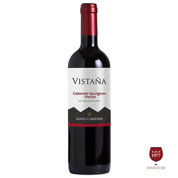 Rượu Vang Santa Carolina Vistana Cabernet Sauvignon – Merlot 5.4% ABV*
