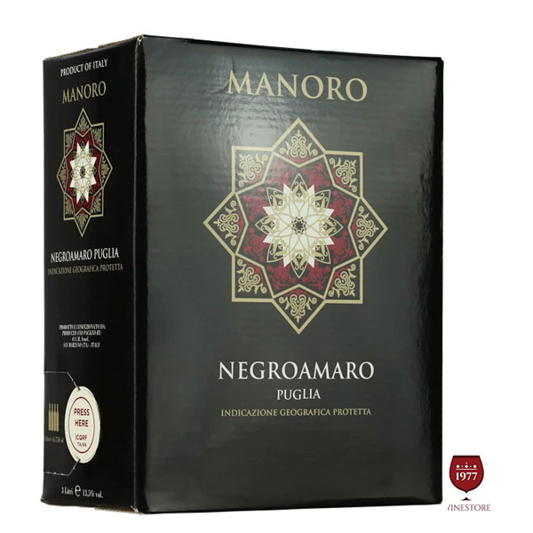 Rượu Vang bịch 3l Manoro 5.4% ABV* – GIÁ SALE