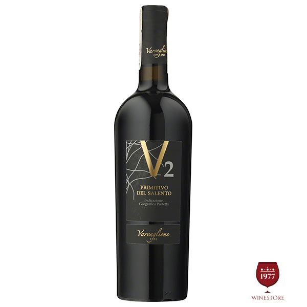 Rượu vang V2 Primitivo Del Salento 5.4% ABV* – MUA 6 TẶNG 1