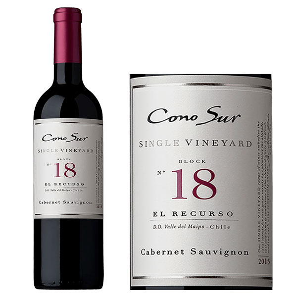 Rượu vang Cono Sur Single Vineyard 18 Cabernet Sauvignon