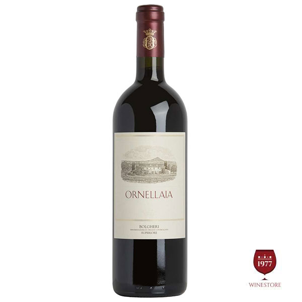 Rượu Vang Ý Ornellaia Bolgheri Superiore 5.4% ABV*