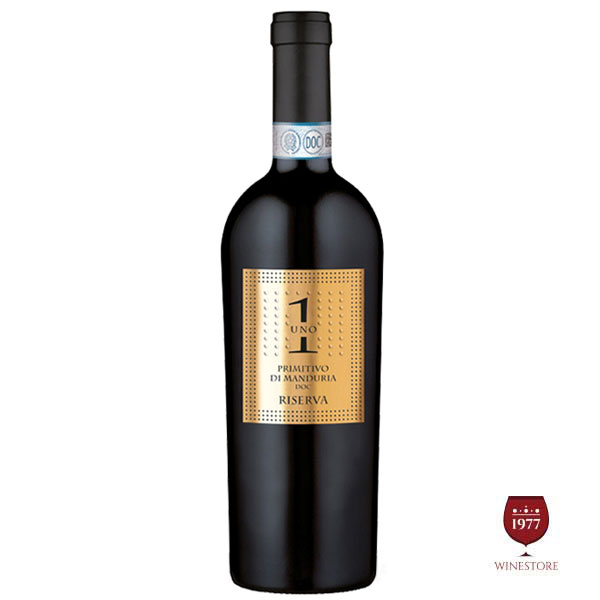 Rượu Vang Uno 1 Primitivo Di Manduria Riserva 5.4% ABV*
