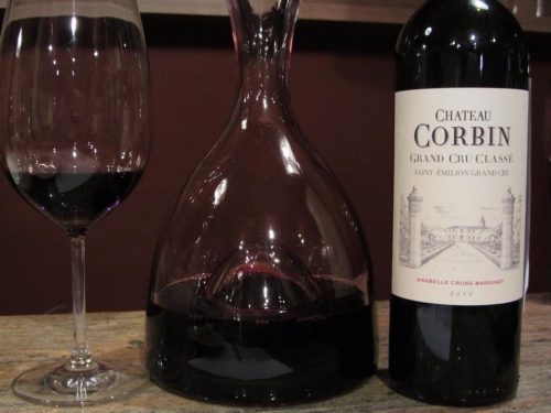 giới thiệu rượu vang chateau corbin
