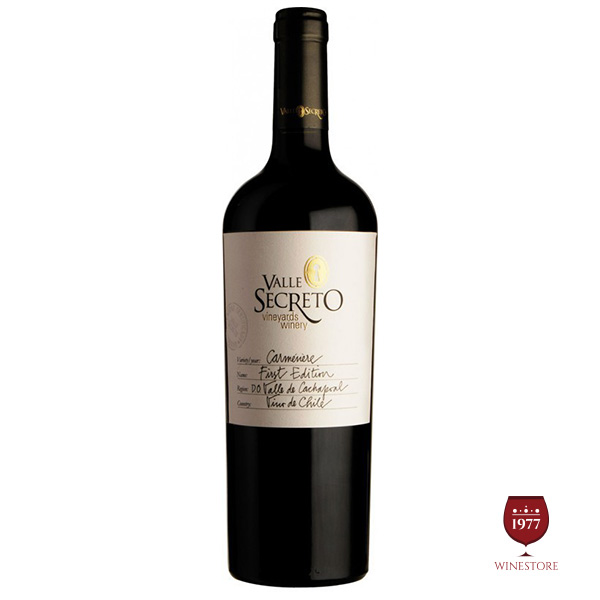 Rượu Vang Chile Cao Cấp VALLE SECRETO First Edition